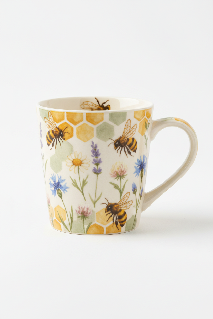 Honey bee mug